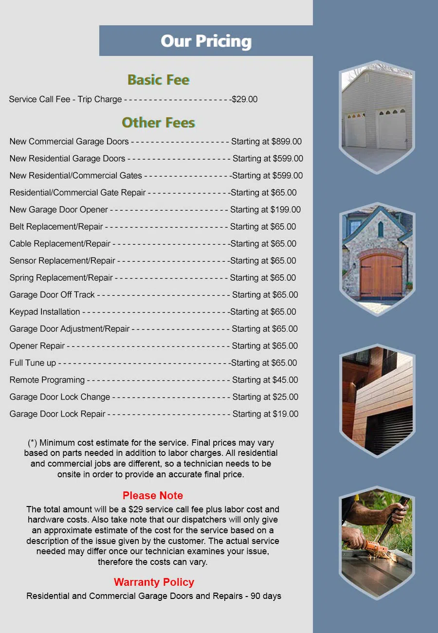 HighTech Garage Door Nashville, TN 615-588-4779